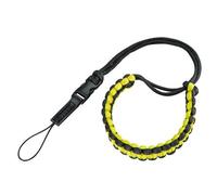 Hama Correa de mano Braid 20 negro-amarillo