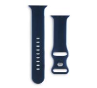 Hama Correa para Apple Watch 38/40/41 mm (para reloj, silicona, correa de muñeca, reemplazable), color azul, turquesa, 38/40/41 mm