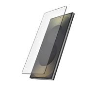 Hama Cristal protector de pantalla D3O para Samsung Galaxy S25 Ultra (protector de pantalla irrompible, antihuellas, cristal con ayuda de montaje, protección completa 10H, compatible con la funda,