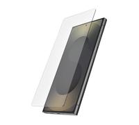 Hama Cristal protector de pantalla para Samsung Galaxy S25 Ultra (protector de pantalla ultratransparente, antihuellas, ayuda de montaje, protección completa 9H, ultrafino, compatible con la funda,
