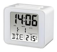 Despertador Digital Hama Cube Blanco con Reloj Radiocontrolado