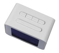 Hama Cube Reloj despertador digital Blanco