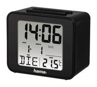 Hama Cube Reloj despertador digital Negro