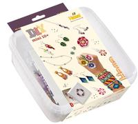 Hama Cuentas para planchar | aproximadamente 10.500 cuentas, 2 placas: cuadrado grande n.º 593 y pequeño hexagonal n.º 594. 1 banda elástica fina, 1 hilo, 1 clip para el pelo, hoja de diseño de