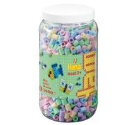 Hama Cuentas para Planchar | Aproximadamente 1400 Cuentas - Mix 52 - Colores # 2, 95, 96, 97 y 98 | Mosaico Decorativo Arte y Manualidades para niños creativos a Partir de 5 años