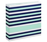 Hama DesignLine azul, verde, blanco - álbum de fotos y protège-page álbumes y protèges-page (225 mm, 220 mm, azul, verde, color blanco, 200 hojas, 10 x 15 cm, 100 hojas)