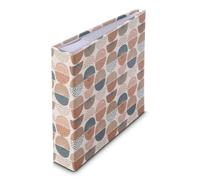 Hama Designline II - Álbum de fotos (200 fotos, 10 x 15 cm, 100 páginas, formato 22,5 x 22 cm, tapa dura con relleno), multicolor
