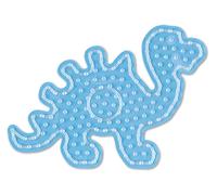 Hama- Dinosaurio Maxi Dinosaur Pegboard, Color Transparente, S (Importación USA)