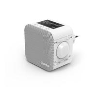 Hama DIR45BT Radio Internet DAB+, Bluetooth y Spotify - WLAN de Cocina Con FM, AUX, Control de Aplicación, Despertador, Pantalla LCD, Pequeño Para Enchufe