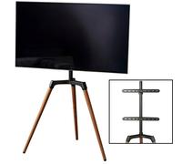 Hama Diseño TV Soporte Caballete 32" Hasta 65" Madera Auténtica Del Piso Pie