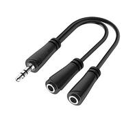 Hama Divisor de audio de 3,5 mm a 2 x 3,5 mm