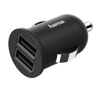 Hama Doble cargador de coche 2x USB 2.4A