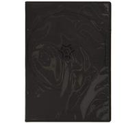 Hama dvd slim box 10, black 1 discos negro
