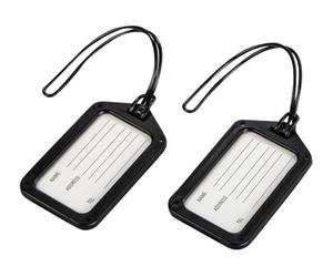 Hama Equipaje Tag Juego de 2 Negro