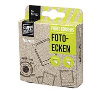 Hama | Esquinas adhesivas para fotos 1000 unidades transparentes | Libres de ácido, adhesión segura y fáciles de colocar para álbumes y manualidades serie color transparente