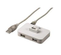 Hama Estación De Acoplamiento USB 4 Puertos Para MP3 Memoria Flash Windows