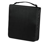 Hama | Estuche para CD (porta CD con capacidad de hasta 160 CD/DVD/Blu-rays, funda para almacenamiento de CD, tamaño 33.5cm x 30.4cm x 6.8cm) Negro
