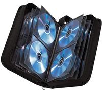 Hama Estuche para CD/DVD/BLU-Rays – Capacidad hasta 80 – 16,6×29,5×7,5 cm – Negro