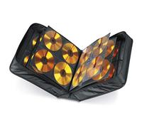 Hama - Estuche porta CD para 304 CD/DVD/Blu-rays, portafolios para guardar CD, negro