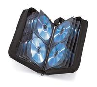 Hama - Estuche porta CD para 64 CD/DVD/Blu-rays, portafolios para guardar CD, negro