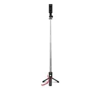 Hama I Trípode para Smartphone (Fancy Stand 70 II, Palo Selfie teléfono móvil, trípode Viaje, Altura MAX. 70 cm, Bluetooth) Negro