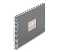 Hama fine art álbum de foto y protector gris 300 hojas 10 x 15 cm enc
