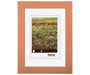 Hama Foggia Single Picture Frame Terracota - Marco (Single Picture Frame, Terracota, Madera, 10 x 15 cm)