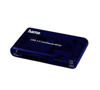 Hama | Foto Lector de Tarjetas SD Universal USB 2.0, Azul