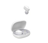 Hama - Freedom Buddy Auriculares True Wireless Stereo (TWS) Dentro de oído Llamadas/Música USB Tipo C Bluetooth Gris claro, Blan