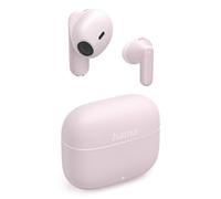 Auriculares Hama inalámbricos True Wireless Bluetooth con micrófono y control táctil rosa