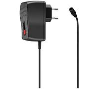 Hama | Fuente de Alimentación Universal Hama Ajustable, Adaptador de Corriente Multi-Voltaje de 3V a 12V, Cargador Universal con 8 Conectores, 1000mA, 12W MAX, Negro