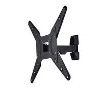 Hama Fullmotion Soporte TV 400x400 1 brazo Negro para TV 65"