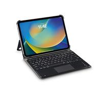 Hama Funda con Teclado para iPad de 10ª generación 2022 (Teclado Bluetooth con Panel táctil, función Atril, Funda magnética para Tablet, para Apple iPad de 10.9 Pulgadas, Teclado extraíble) Color