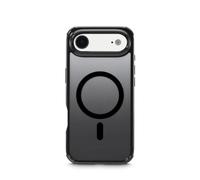 Hama Funda Extreme Protect para iPhone 17 Air y MagSafe (D3O Bumper, a prueba de golpes, a prueba de caídas, irrompible, funda magnética para carga inductiva, degradado), color negro