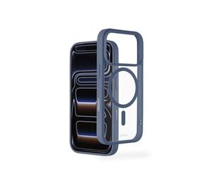 Hama | Funda iPhone 17 Pro magnética MagSafe Qi2 Bordes elevados | Compatible con MagSafe y Qi2, protección para cámara y bordes, superficie antideslizante y botones protegidos