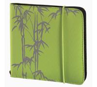 Hama - Funda para almacenamiento de CDs/DVDs (24 ranuras), color verde