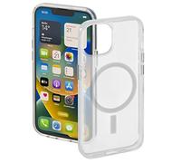 Hama Funda para Apple iPhone 14 Plus Compatible con MagSafe (Funda magnética para Carga inductiva, Funda Protectora contra Golpes, arañazos y Suciedad, Carcasa Transparente de TPU) Transparente