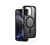 Hama Funda Extreme Protect para iPhone 16 Pro MAX y MagSafe (D3O Bumper, a Prueba de Golpes, a Prueba de caídas, irrompible, Funda magnética para Carga inductiva, Degradado), Color Negro