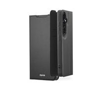 Hama | Funda para Samsung Galaxy S26 (Funda Plegable protección Integral, con Soporte Plegable, con Tapa Negra, Antideslizante, Ranura para Tarjetas, Cierre Magnético) Color Negro