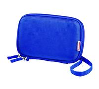 HAMA | Funda Protectora para Disco Duro (Funda para Disco Duro Externo de hasta 2,5", Resistente al Agua, con Compartimentos Internos) Color Azul