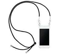 Hama Funda Protectora para Samsung Galaxy S10, con Cuello Negro, Metal, policarbonato, Poliuretano termoplástico (Put), Textil, Color Negro y Transparente