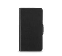 Hama - Funda Tipo Cartera Universal para portátil de 7,5 x 15,3 cm, con Tapa para Tarjetas integradas, giratoria, antihuellas, Cierre magnético Invisible, Color Negro
