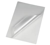 Hama | Láminas de Plastificar en Caliente DIN A4 | Grosor 80 µm | Paquete de 100 Unidades | Protección Anti-Desgarro y Brillo para Documentos | Transparente