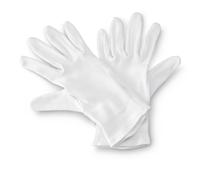 Hama Guantes de algodón, t. M, 1 par, blanco