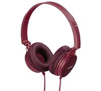 Hama HED2207RD Rojo Supraaural Diadema Auricular - Auriculares (Supraaural, Diadema, Alámbrico, 20-20000 Hz, 1,2 m, Rojo)