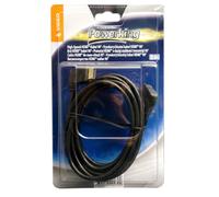Hama HQ 3M Cable HDMI 90° Grado Conector Angular Curvado 3D 1080P HD TV LED LCD