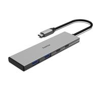 Hama Hub USB 3.2 Gen2 Gris 4 Puertos