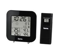 Hama EWS-200 Estación Meteorológica + Sensor Exterior Negro