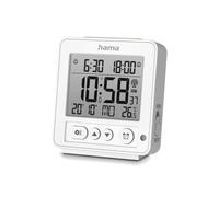 Hama I Reloj Despertador DCF, Blanco | Rhodos, Reloj sobremesa, Alarma