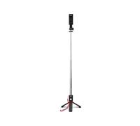 Hama I Trípode para Smartphone (Fancy Stand 70 II, Palo Selfie teléfono móvil, trípode Viaje, Altura MAX. 70 cm, Bluetooth) Negro